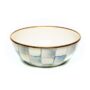 MacKenzie-Childs - Sterling Check Enamel Everyday Bowl - Medium