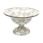 MacKenzie-Childs - Sterling Check Enamel Compote - Large