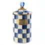 MacKenzie-Childs - Royal Check Enamel Canister with Lid - Large