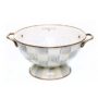 MacKenzie-Childs - Sterling Check Enamel Colander - Large