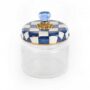 MacKenzie-Childs - Royal Check Glass Jar - Small