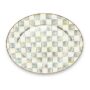 MacKenzie-Childs - Sterling Check Enamel Oval Platter - Large