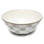 MacKenzie-Childs - Sterling Check Enamel Everyday Bowl - Large