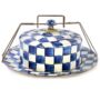 MacKenzie-Childs - Royal Check Enamel Cake Carrier