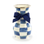 MacKenzie-Childs - Royal Check Enamel Pedestal Vase