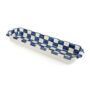 MacKenzie-Childs - Royal Check Enamel Baguette Dish