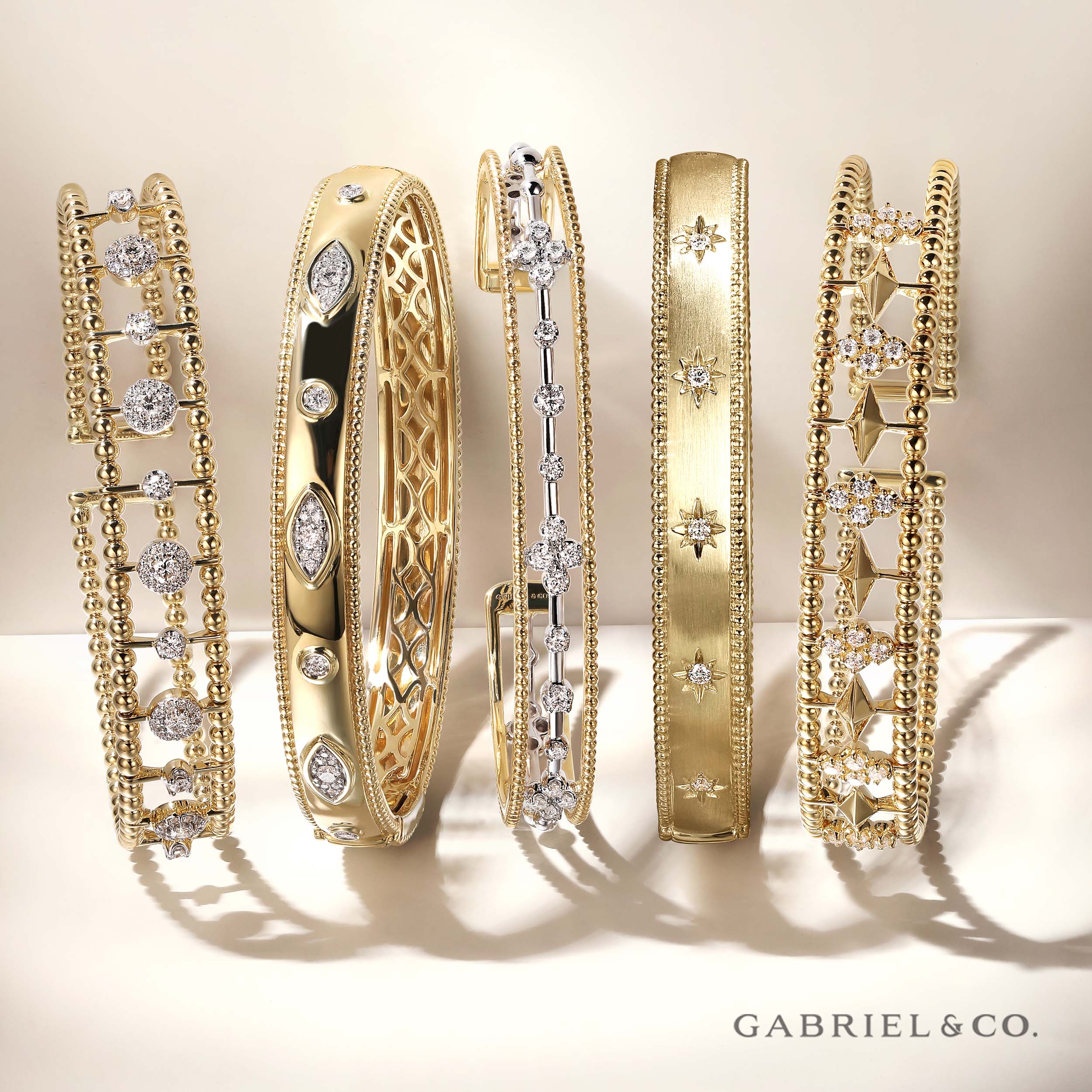 Beautiful jewelry for the Gabriel & Co. Trunk Show