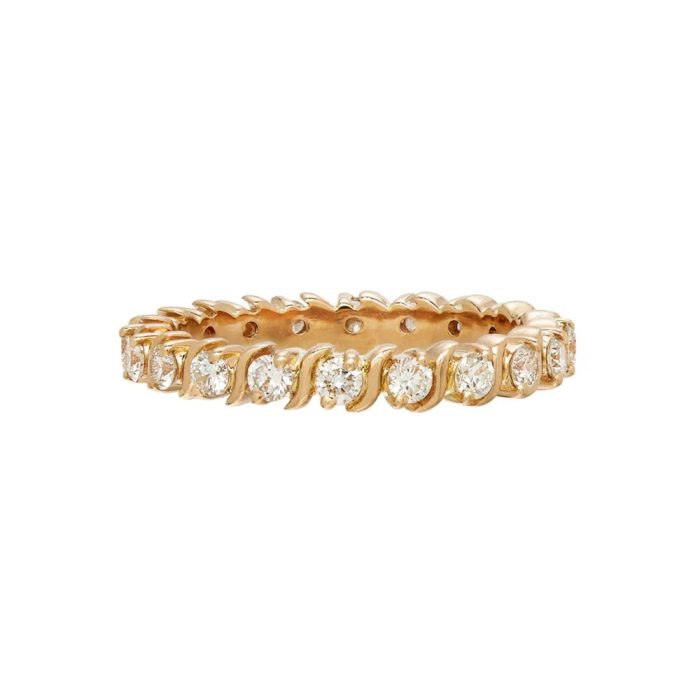 Sethi Couture Dayle Collection. 18K Yellow Gold, Diamond Ring