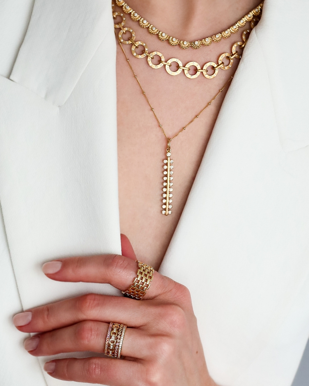 Jewelry for the Sethi Couture Styling Event & Trunk Show at Forsythe Jewelers, June 26 & 27, 10 a.m. - 5 p.m.