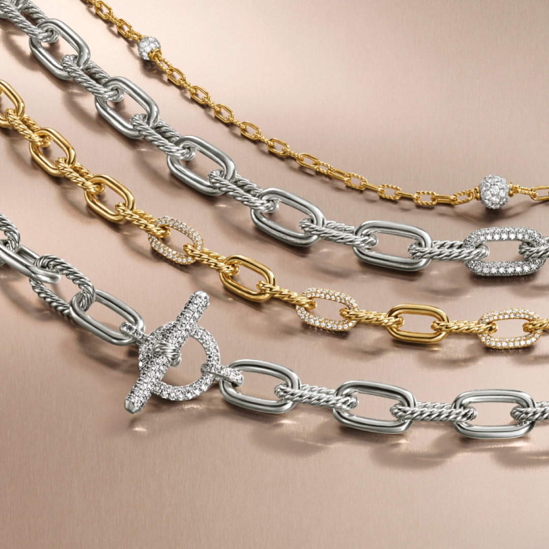David Yurman jewelry for their November 2025 campaign.