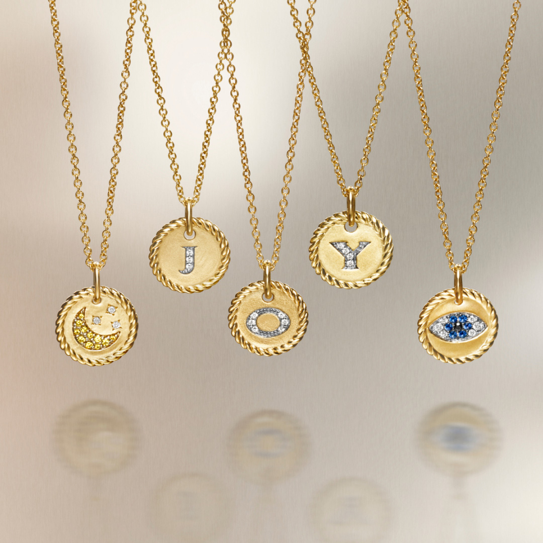 David Yurman jewelry for their November 2025 campaign.