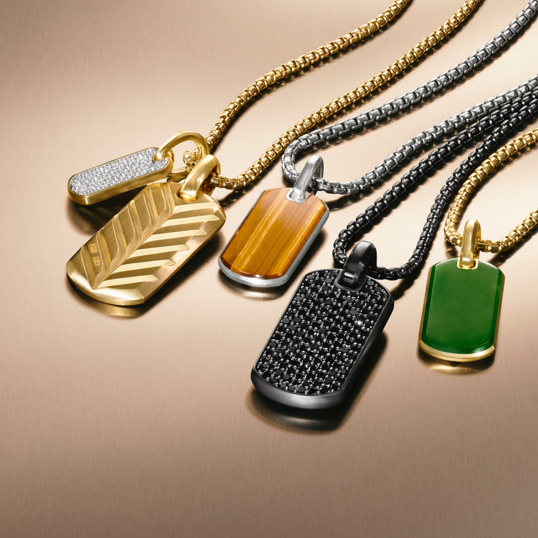 David Yurman jewelry for their November 2025 campaign.