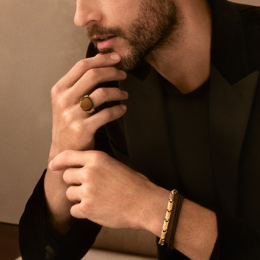 David Yurman jewelry for their November 2025 campaign.